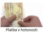 Platba v hotovosti