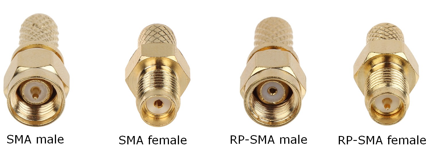 Typy SMA konektorov