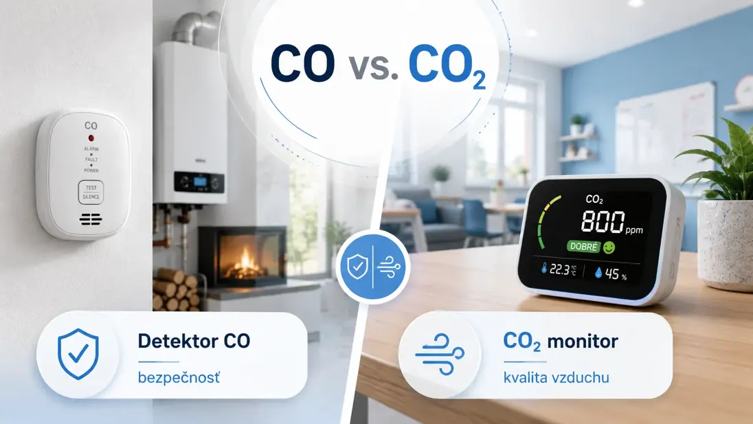 Detektory CO a CO2