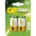 Batérie C (R14 ) GP Super Alkaline, 2ks