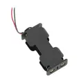 Puzdro na batérie 2xAA bočné s vodičmi