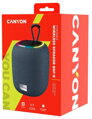 Prenosný bluetooth reproduktor Canyon BSP-8, USB-C, AUX, TF, čierny