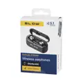 Bluetooth 5.3 slúchadlá do uší BTE200, čierne