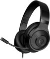 Herný headset Lorgar Noah 101, 3.5mm Jack, skladací dizajn, čierny