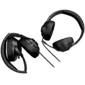 Herný headset Lorgar Noah 101, 3.5mm Jack, skladací dizajn, čierny