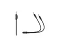 Herný headset Lorgar Noah 101, 3.5mm Jack, skladací dizajn, čierny