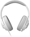 Herný headset Lorgar Noah 101, 3.5mm Jack, skladací dizajn, biely