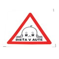 Samolepka Dieťa v aute