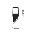 LED svetelná sieť 2 × 2m, teplá biela, časovač
