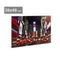LED obraz na stenu "Time Square" 2xAA, 38x48cm