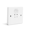 Kinetic nástenné tlačidlo - 433 Mhz - 2 obvody, biele