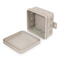 Inštalačná krabička 75x75x40mm IP54 šedá