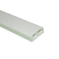 PVC inštalačná káblová lišta 30x10mm biela 2m