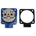 Panelová zásuvka 230V/16A IP54 s viečkom