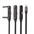USB-C kábel s integrovaným stojanom, 240W, 1m