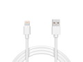 Kábel USB-A - iPhone Lightning 1,5m biely HQ