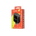 Sieťová nabíjačka Canyon H-08 30W 2xUSB 2,4A + 1xUSB-C QC, čierna