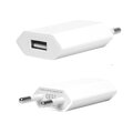 Sieťová nabíjačka 5V/1A biela, USB-A