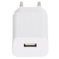 Sieťová nabíjačka 5V/2A biela, USB-A + kábel USB-C