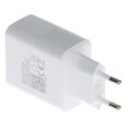 Sieťová nabíjačka 45W biela, USB-A + USB-C