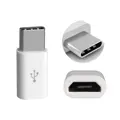 Redukcia z microUSB na USB-C biela