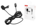 Mikrofón pre mobilné telefóny USB-C s klipom