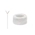 Kábel alarmový 2x 0,5mm biely