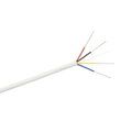 Kábel alarmový 4x 0,5mm biely