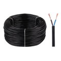Kábel H03VVH2-F (CYSY) 2x0.5mm čierny plochý