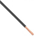 Kábel CYA 1x1.00mm2 čierny (H05V-K) lanko 
