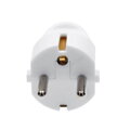 Zástrčka priama SOLIGHT P57 IP20, biela