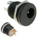 DC zdierka 2.1/5.5mm plast, panelová