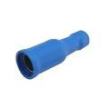 Zdierka guľatá 4mm, vodič 1.5-2.5mm, modrá izolovaná