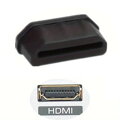 Prachotesná krytka pre HDMI zdierku, čierna