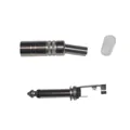 JACK konektor 6.3mm mono, na kábel kovový