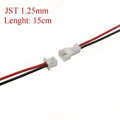 Konektor + zdierka JST 2.54mm na kábli 15cm