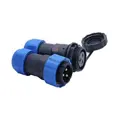 Konektor a zdierka vodotesná SP/SD13-3P na kábel 4-6,5mm