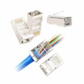 Konektor RJ45 cat6e otvorený koniec tienený