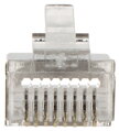 Konektor RJ45 5e tienený priebežný