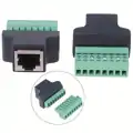 Sada RJ45 konektor a zdierka, terminál