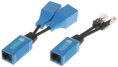 Rozbočovač 1x RJ45 / 2x RJ45 zdierky