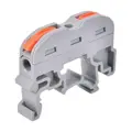 Rýchlospojka PCT-221D pre kábel 0,08-4mm2 na DIN lištu