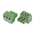 Násuvná svorkovnica KF2EDGK-3P, RM 3,81mm