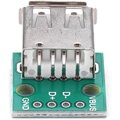Zdierka USB-A na DPS 2.54mm