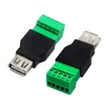 Zdierka USB-A so svorkovnicou