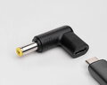 Redukcia USB-C / 2.5 x 5.5mm konektor do notebooku