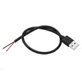 Kábel USB-A 50cm, iba napájanie