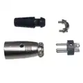 Mikrofónny konektor 3pin XLR na kábel rovný