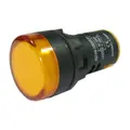 LED kontrolka 230V 29mm žltá
