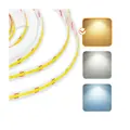COB LED pás 12V 10W/m IP20 3000K 5m